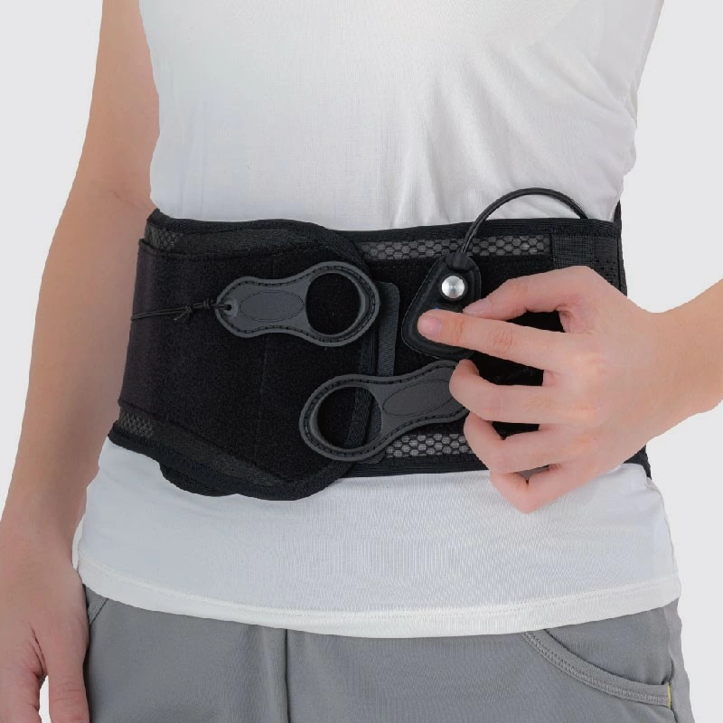 Inflatable 9” Pulley System Lumbar Support