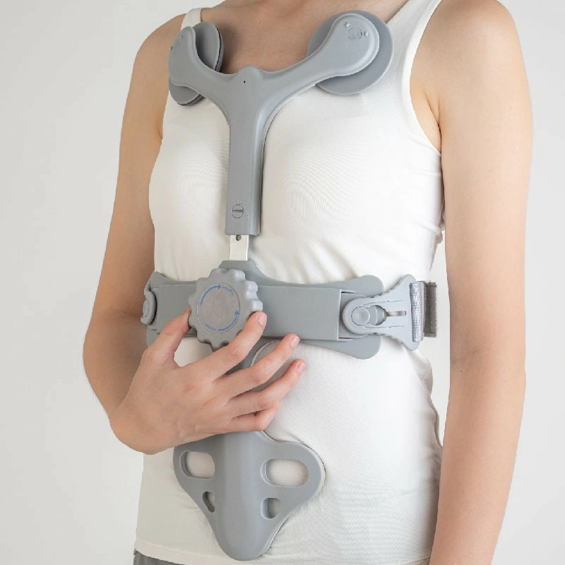 Cruciform hyperextension brace w/ Knob